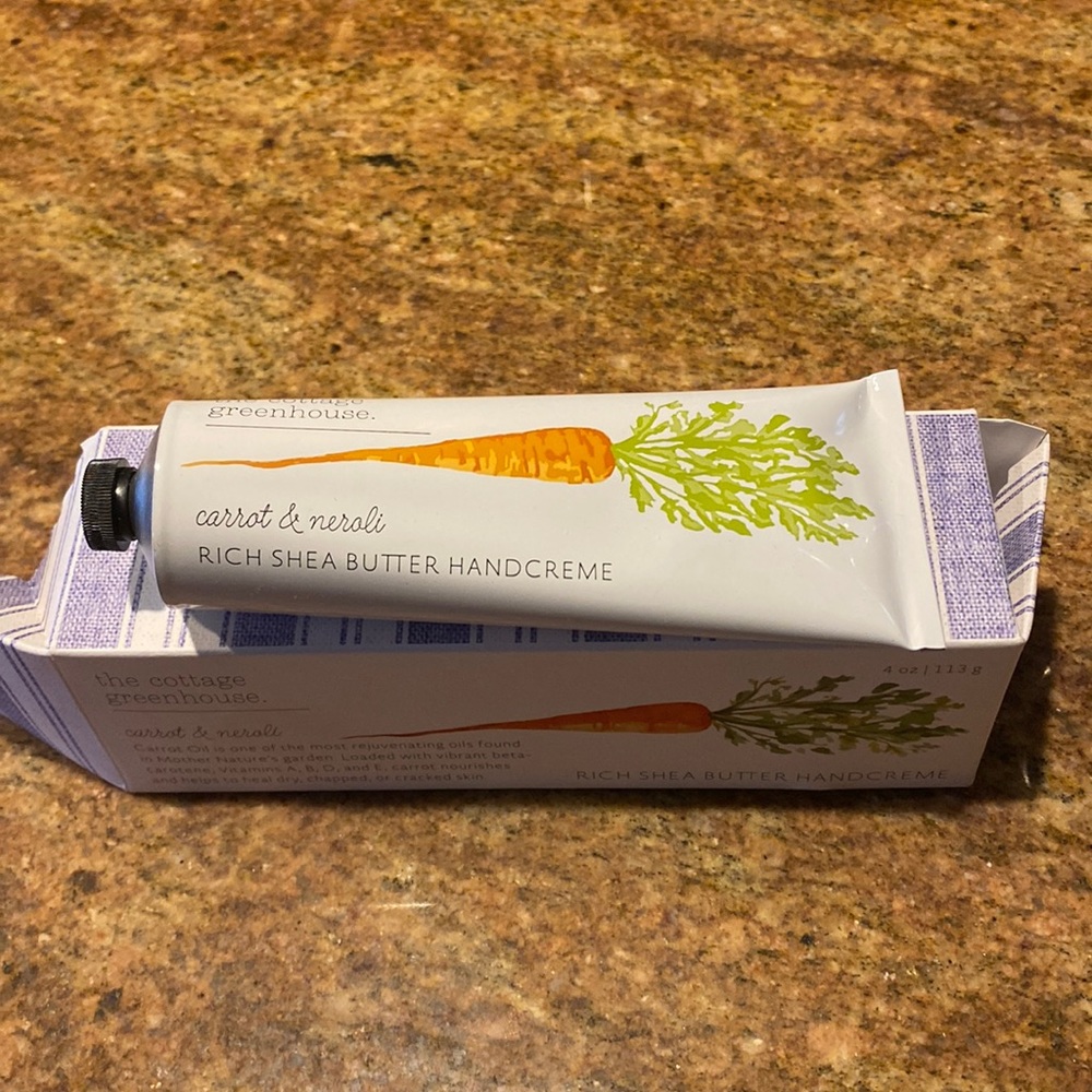 *3 for $30* Cottage Greenhouse shea butter hand creme, new in box